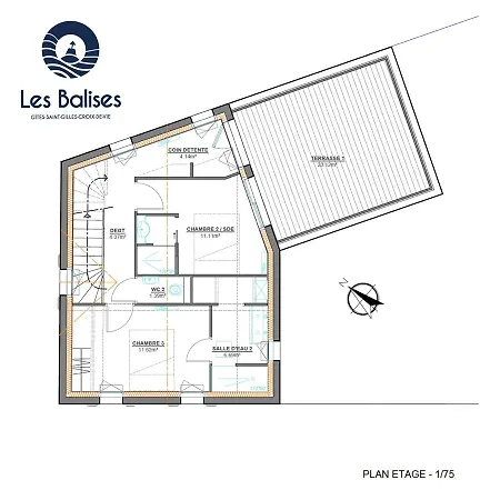 Les Balises-tribord-saint Gilles Croix De Vie *